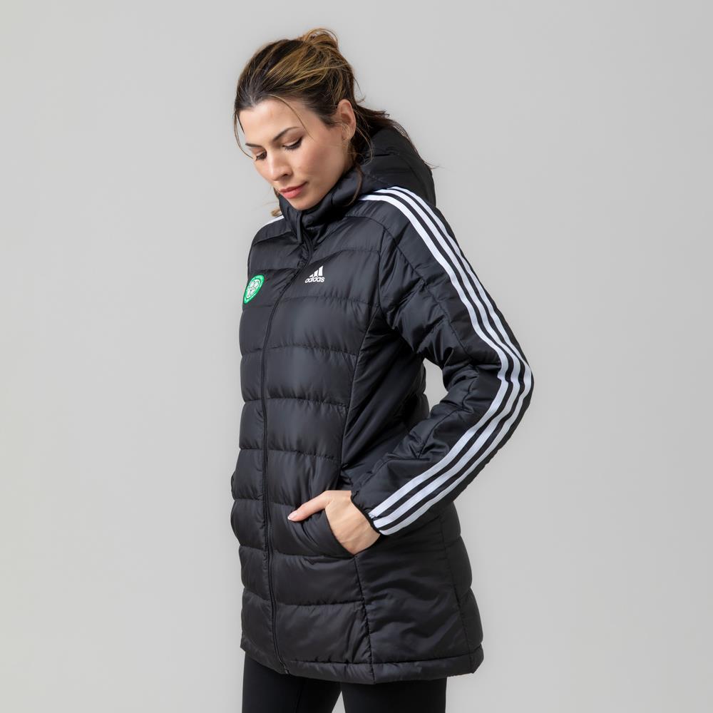 adidas Celtic Women's Essentials 3-Stripes Parka