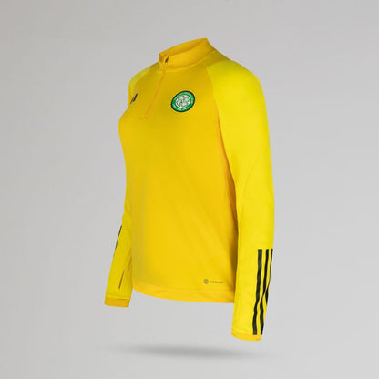 adidas Celtic 2023/24 Womens Yellow Training Top