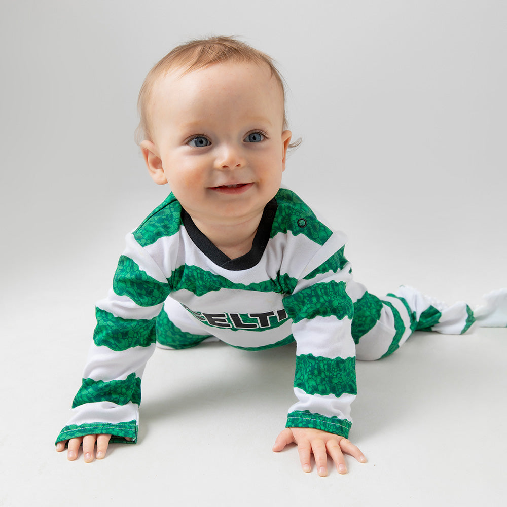 Celtic Infant Hooped Sleepsuit