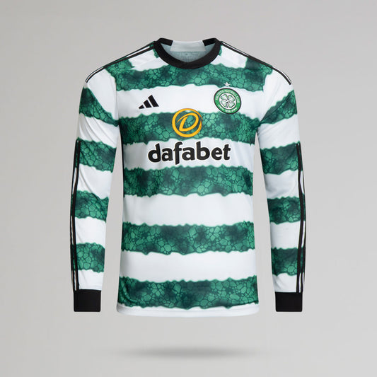 Celtic Men's 2023/24 Home Shirt with Long Sleeves