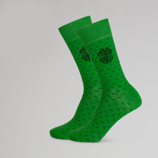 Celtic Clover Dress Socks