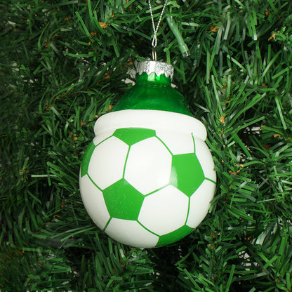 Celtic Christmas Football Bauble