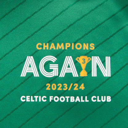 Celtic adidas 23/24 Champions Green Junior Jersey