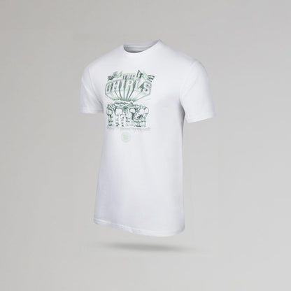Celtic Junior White The Ghirls Huddle T-Shirt