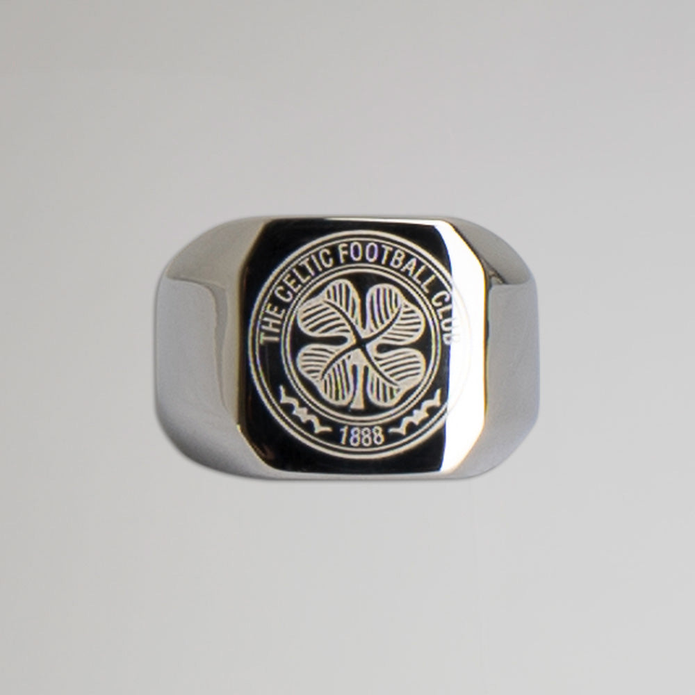 Celtic Crest Signet Ring