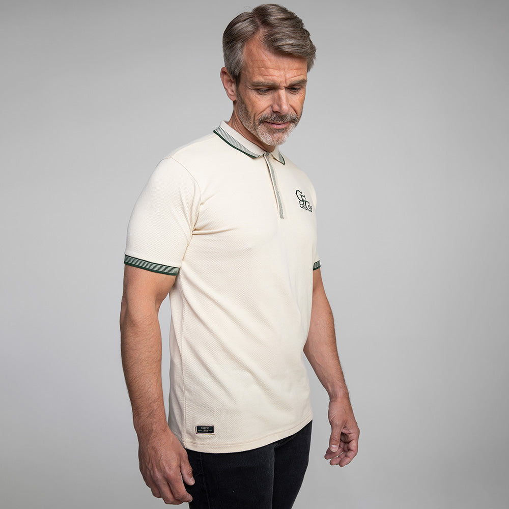 Celtic CFCoy Tipped Polo Shirt