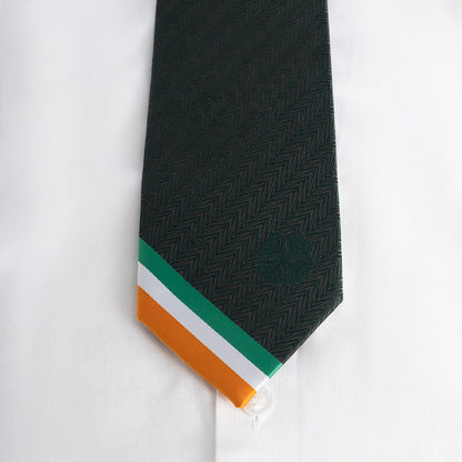 Celtic Textured Tricolour Tie