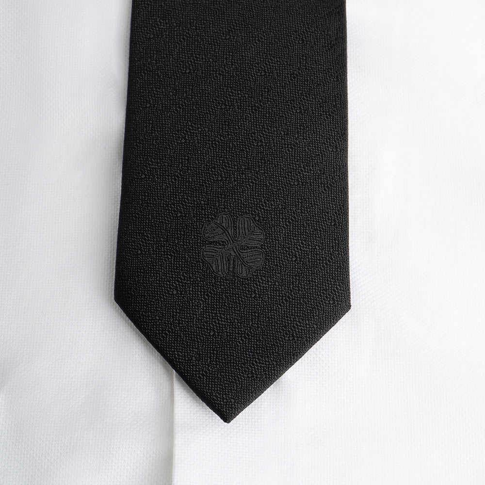 Celtic Tonal Black Clover Tie – Official Celtic Store