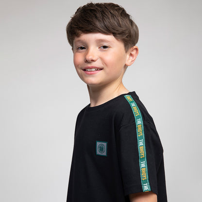 Celtic Junior Crest Taped T-Shirt