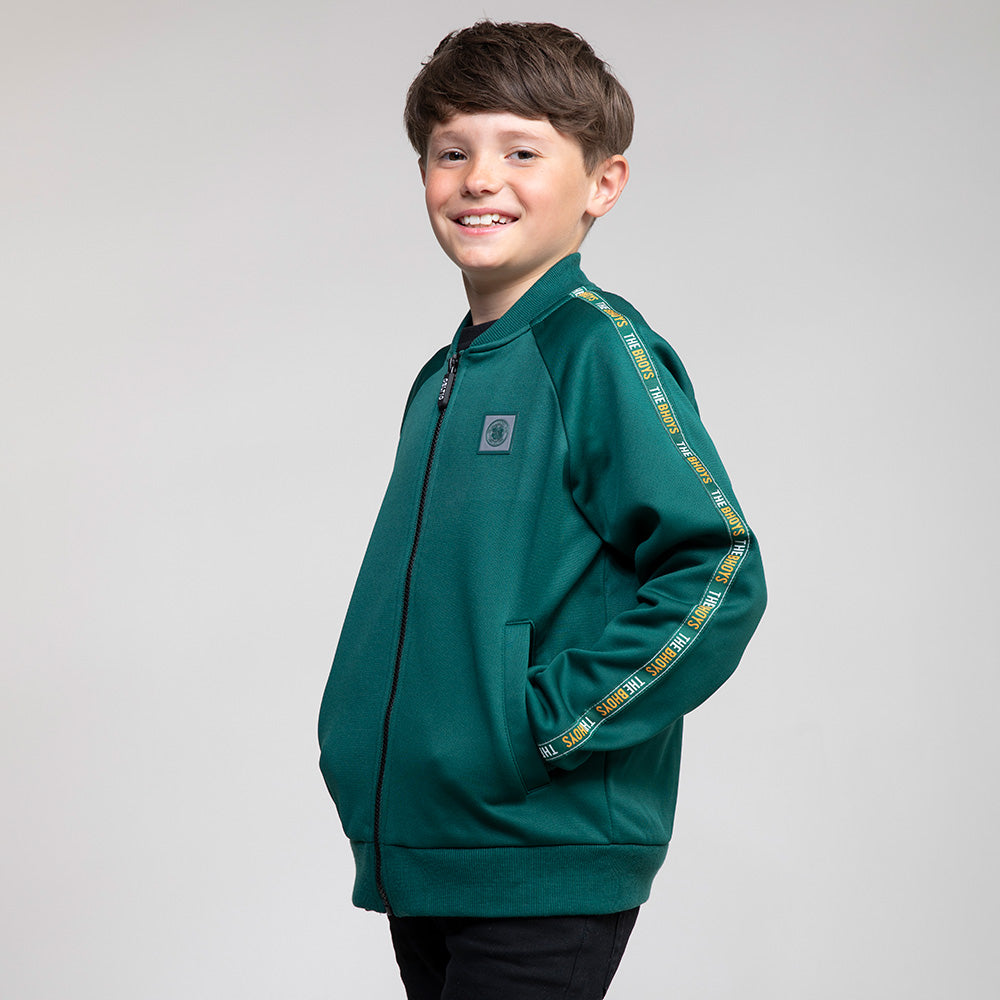 Celtic Junior Crest Taped Track Jacket