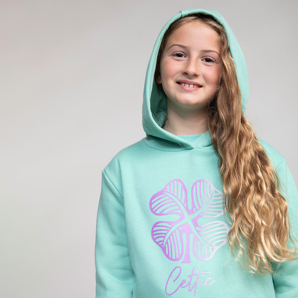 Celtic Junior Clover Hoodie