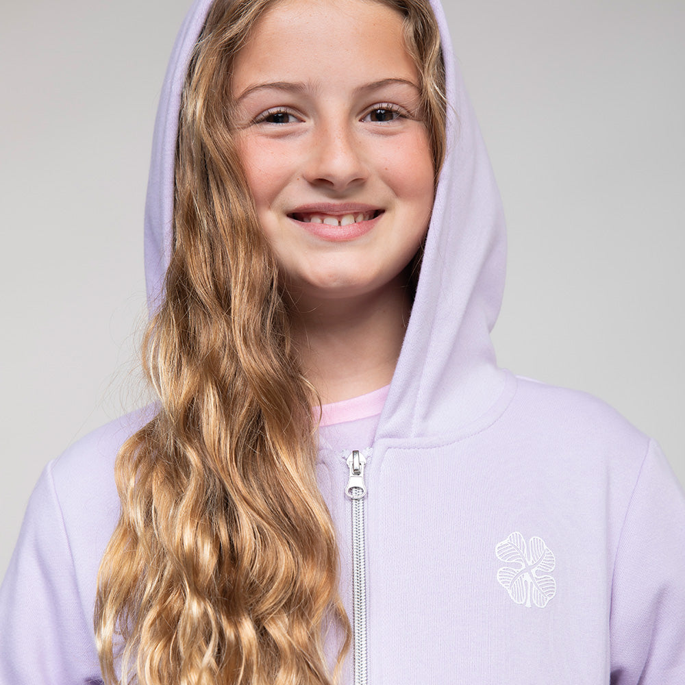 Celtic Junior Clover Full Zip Hoodie