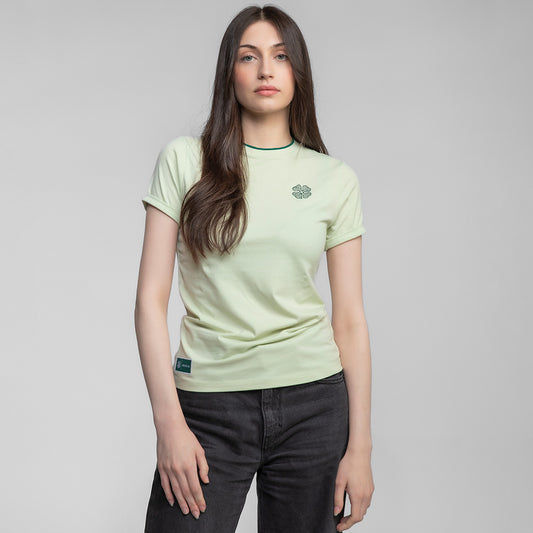 Celtic Women's Clover Mint T-Shirt
