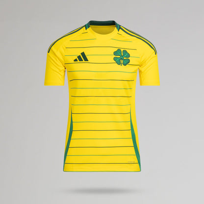 Celtic Men's 2024/25 Away Shirt with No Sponsor