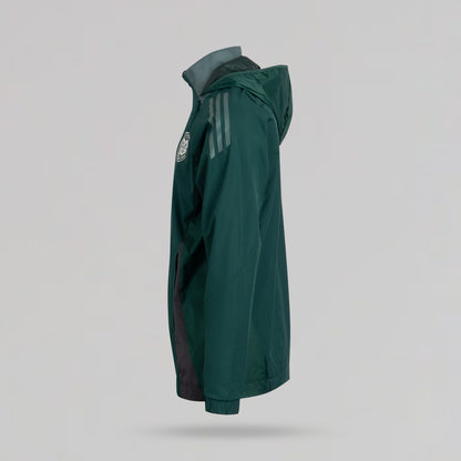 adidas Celtic 2024/25 Green All Weather Jacket