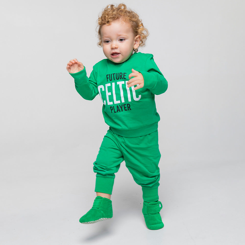 Celtic Infant Green Future Player Trouser Pyjamas