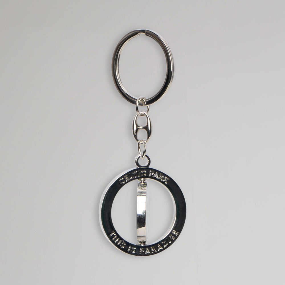 Celtic Crest Spinner Keyring