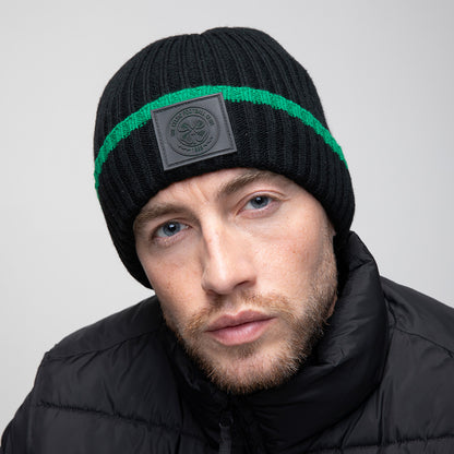 Celtic Ribbed Stacker Print Beanie