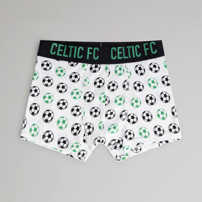 Celtic Junior 2 Pack Boxer Shorts