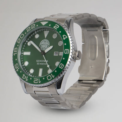 Celtic Silver Steel Watch