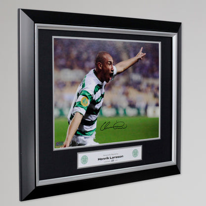 Celtic Henrik Larsson Seville Celebration Print