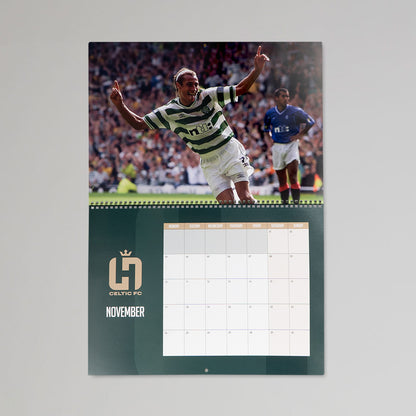 Celtic Henrik Larsson 2025 Calendar