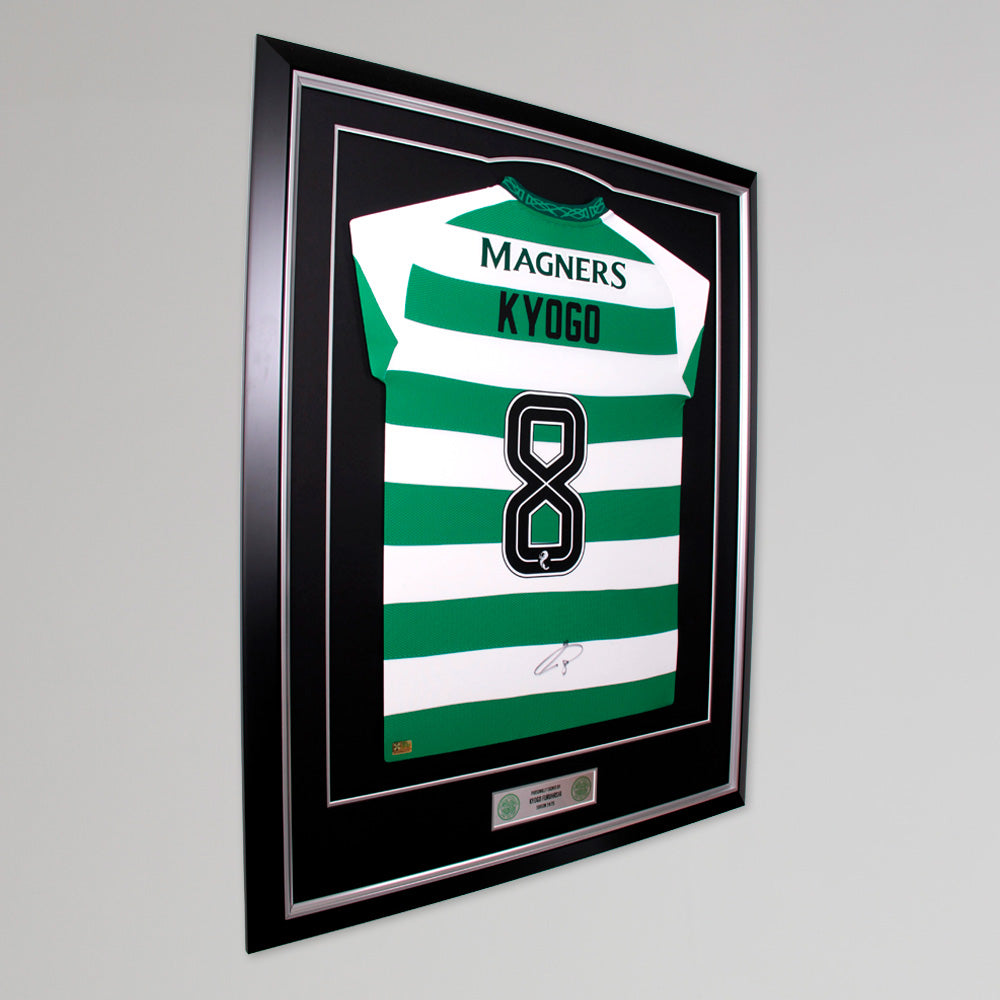 Celtic 24/25 Kyogo Furuhashi Framed Signed Shirt