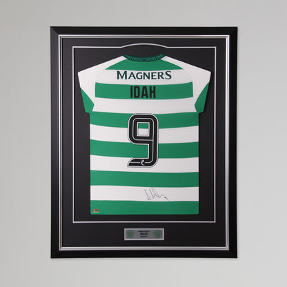 Celtic 24/25 Adam Idah Framed Signed Shirt