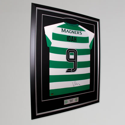 Celtic 24/25 Adam Idah Framed Signed Shirt