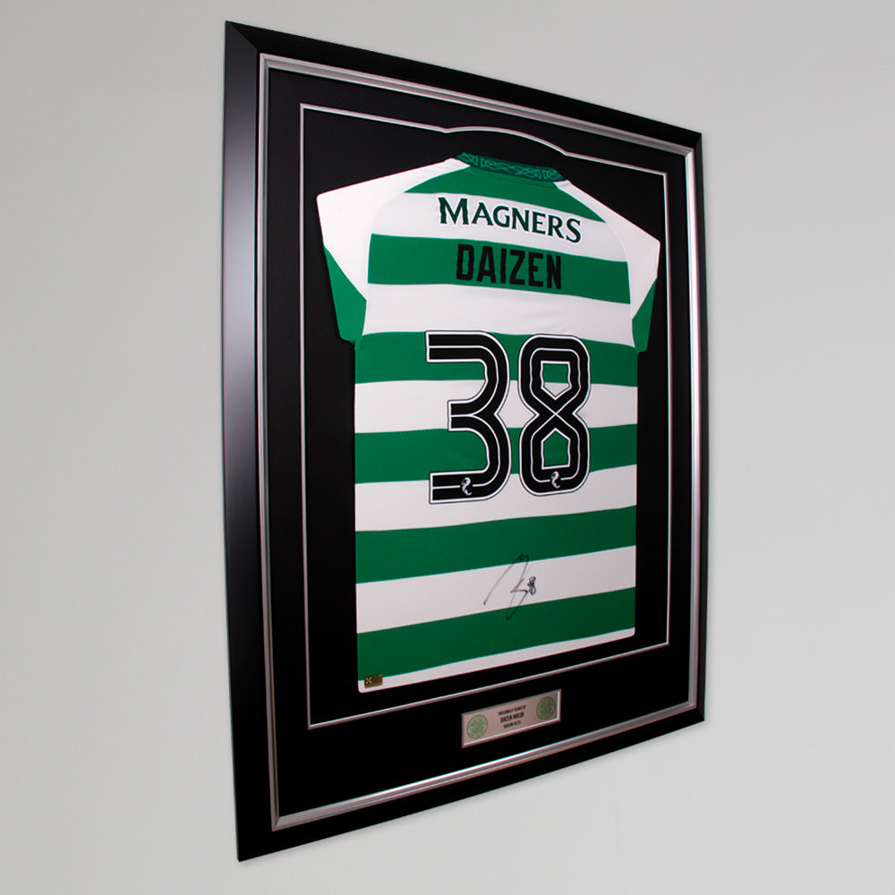 Celtic 24/25 Daizen Maeda Framed Signed Shirt