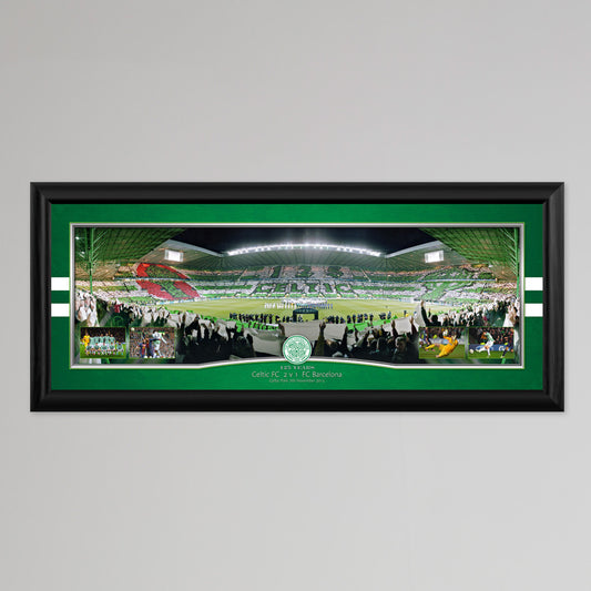 Celtic Barcelona 125 Years Display Panoramic Print