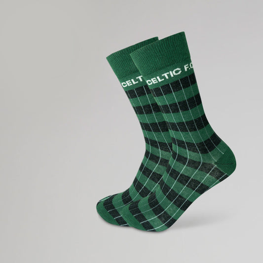 Celtic Hooped Socks - Black