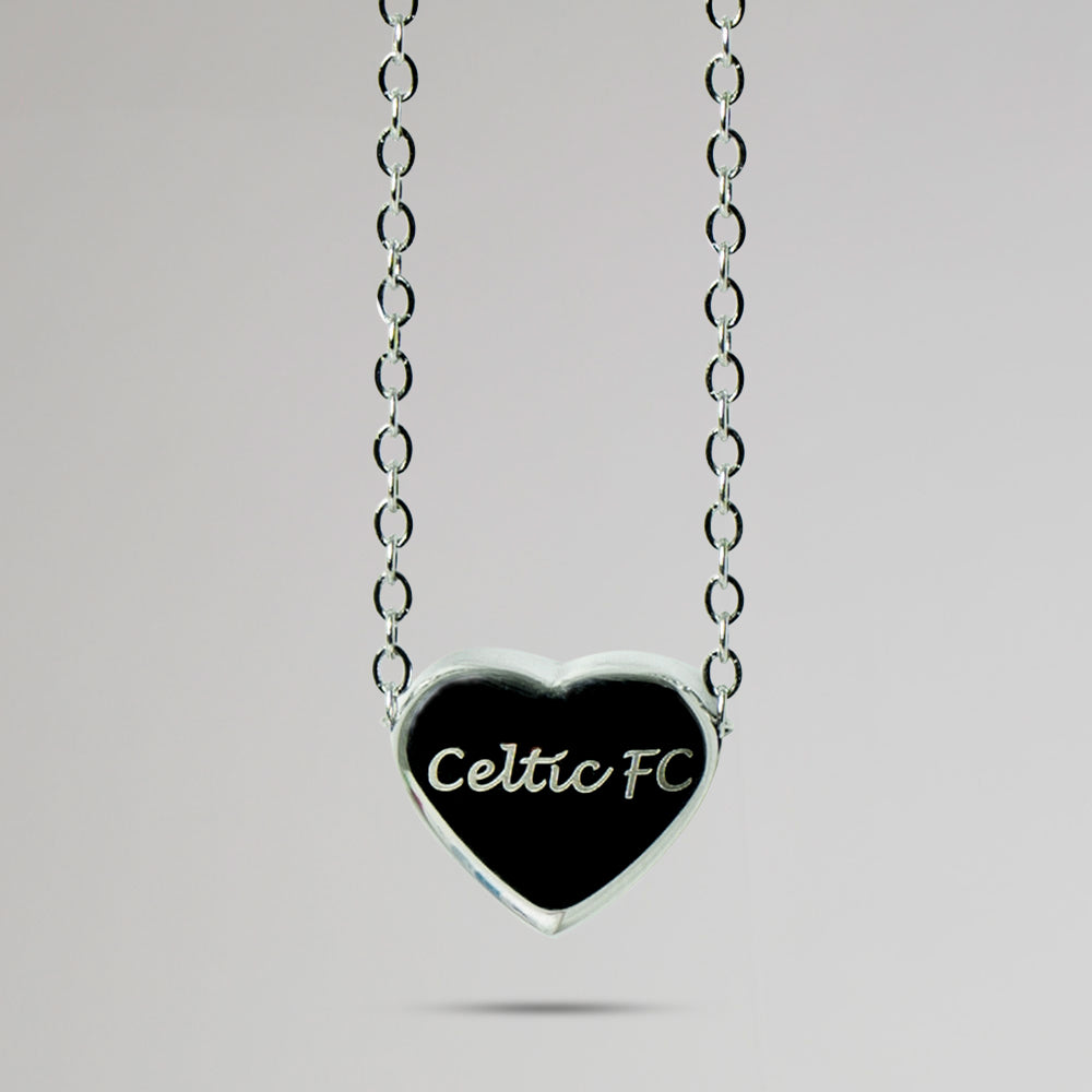 Celtic Stainless Steel Small Heart Necklace